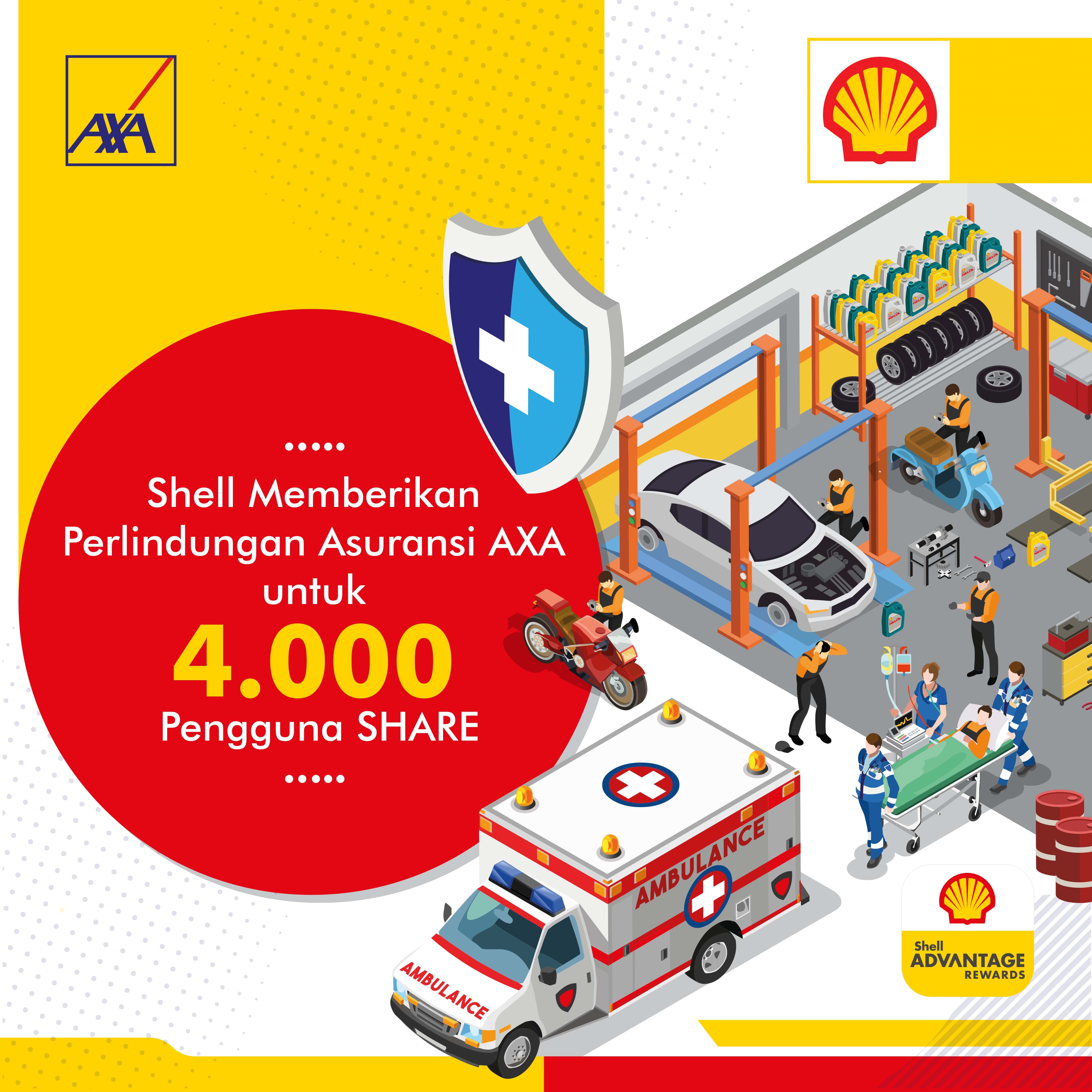 AXA FINANCIAL INDONESIA - SHELL INDONESIA KERJASAMA PERLUAS PERLINDUNGAN UNTUK  PASAR KOMUNITAS MEKANIK DAN BENGKEL
